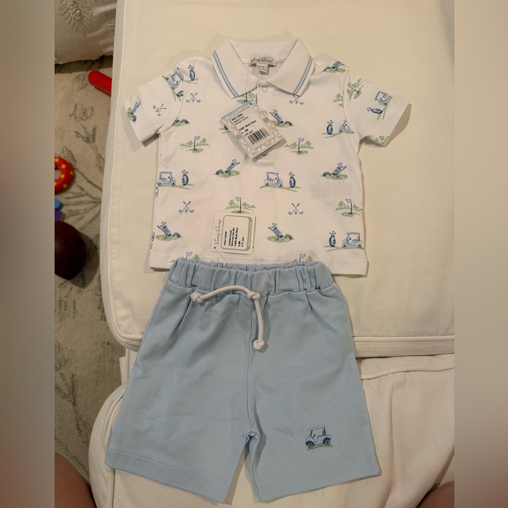 Kissy Kissy NWT Golf Bermuda Set